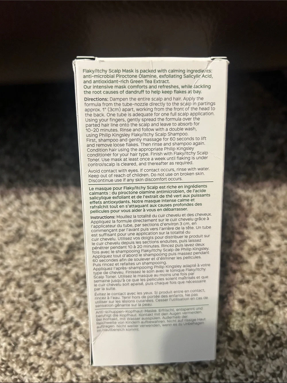 Phillip  Kingsley Anti-Dandruff Scalp Mask for Flaky Itchy Scalp 2-packs